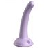 Dillio Curious Five - silikonski dildo s prisesalno podlago (15 cm) - vijoličen