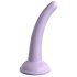 Dillio Curious Five - lepljivi silikonski dildo (15 cm) - vijolična 