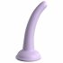 Dillio Curious Five - lepljivi silikonski dildo (15 cm) - vijolična 