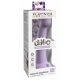 Dillio Secret Explorer - silikonski dildo z lepljivimi prsti (17 cm) - vijolična 