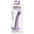 Dillio Secret Explorer - silikonski dildo z lepljivimi prsti (17 cm) - vijolična 