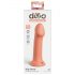 Dillio Big Hero - silikonski dildo z vakuumskim pokrovom (17 cm) - oranžen