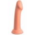 Dillio Big Hero - Silikonski dildo z objemko (17 cm) - oranžna 