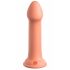 Dillio Big Hero - Silikonski dildo z objemko (17 cm) - oranžna 