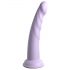 Dillio Slim Seven - stimulatorni dildo s priseskom (20 cm) - vijoličen