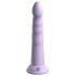 Dillio Slim Seven - Stimulacijski dildo z objemko (20 cm) - vijolične barve 