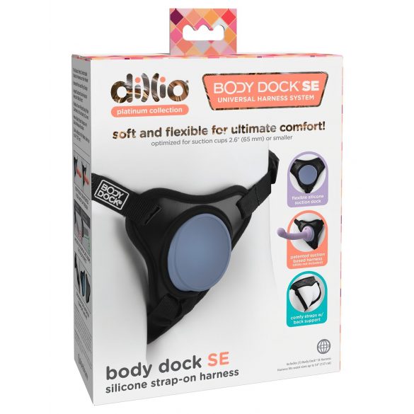 Dillio Body Dock SE - pritrdljivo dno (črno-modra) 