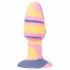 You2Toys - silikonski analni dildo (barvni)