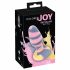 You2Toys - silikonski analni dildo (barvni)