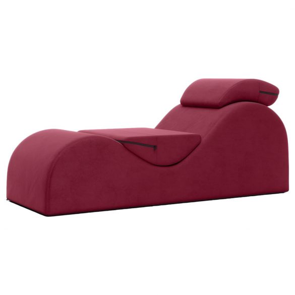 Liberator Esse Lounger - Variabilna postelja za seks - 3 kosi (bordo) 