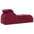 Liberator Esse Lounger - prilagodljiv seks kavč - 3-delni (bordo)