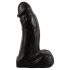 Realistixxx Real Giant - giga dildo z modi - 22 cm (črno)