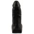 Realistixxx Real Giant - giga dildo z modi - 22 cm (črno)