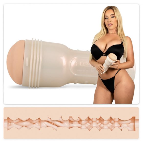 Fleshlight Savannah Bond - realistična umetna pička (naravna) 