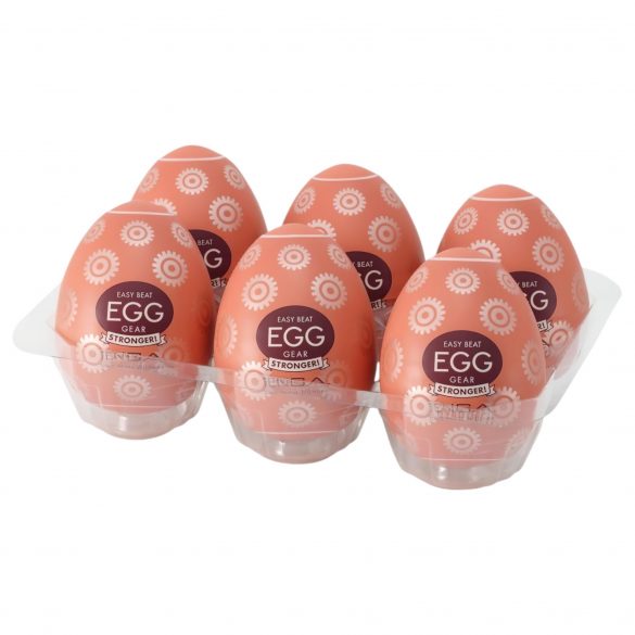 TENGA Egg Gear Stronger - masturbacijsko jajce (6 kos)