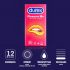 Durex Emoji PleasureMe - kondom z rebri (12 kosov) 