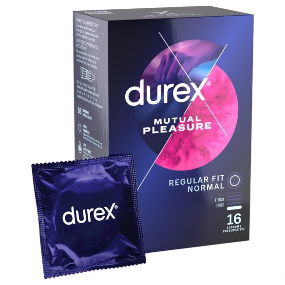 Durex Mutual Pleasure - kondomi za podaljšanje užitka (16 kos)