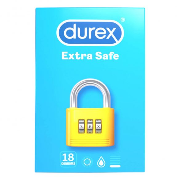 Durex Extra Safe - varni kondomi (18 kosov) 