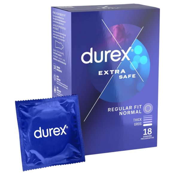 Durex Extra Safe - varni kondomi (18 kosov) 