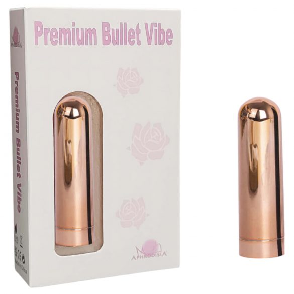 Lonely Gold - vodoodporni mini vibrator za polnjenje (zlat) 