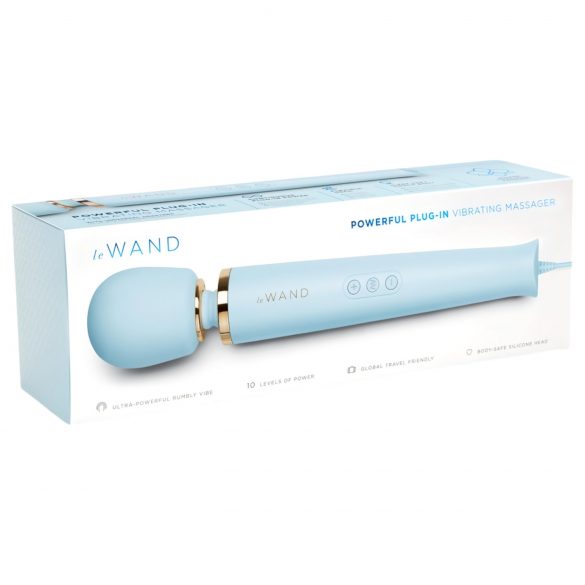 le Wand - ekskluzivni masažni vibrator (modra) 