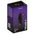 We-Vibe Moxie+ - Pametni klitoralni vibrator z radijskim nadzorom, ki ga je mogoče polniti (črn)