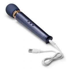   Le Wand Petite - ekskluzivni brezžični masažni vibrator (modri)