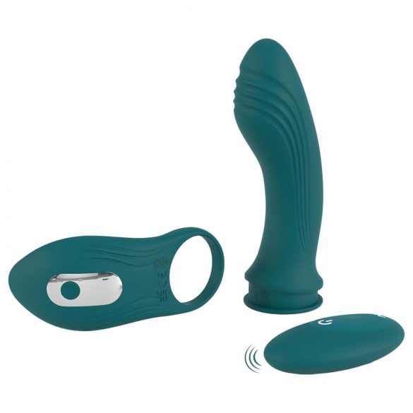 Couples Choice - variabilni vibrator 3v1 (turkizna)