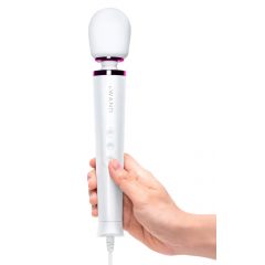 Le Wand Petite Plug-In - vibrator za masažo (bela)