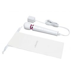 Le Wand Petite Plug-In - vibrator za masažo (bela)