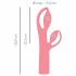 You2Toys Fabulous - polnilni vibrator s stimulatorjem za klitoris (roza)