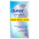 Durex Invisible Extra Sensitive - tanek kondom (2x10 kos)