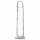 Addiction Crystal - steklen dildo (prozoren) - 18cm