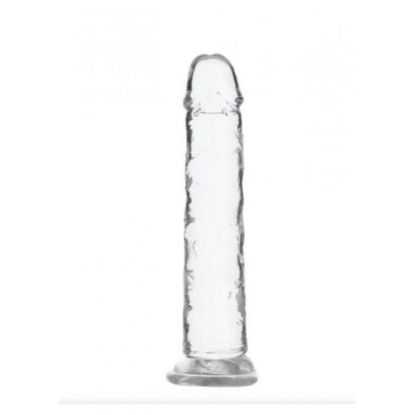 Addiction Crystal - Dildo z nogami (prosojno) - 18cm 