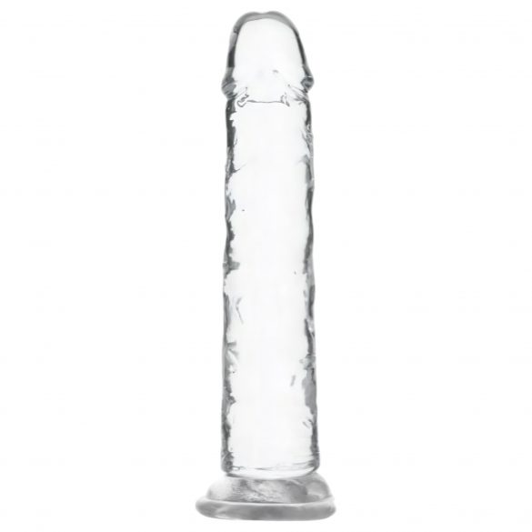 Addiction Crystal - Dildo z nogami (prosojno) - 18cm 