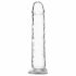 Addiction Crystal - Dildo z nogami (prosojno) - 18cm 