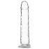 Addiction Crystal - steklen dildo (prozoren) - 18cm