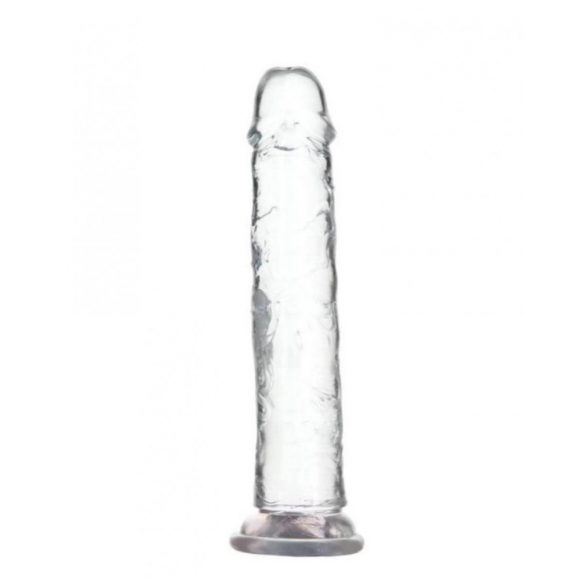 Addiction Crystal - Dildo z nogami (prosojno) - 20cm 