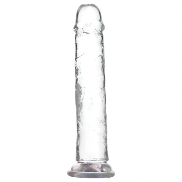 Addiction Crystal - Dildo z nogami (prosojno) - 20cm 