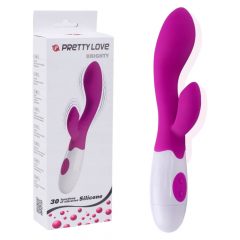   Pretty Love Brighty - Vodoodporni vibrator za točko G z vzvodom za žgečkanje (vijolična)