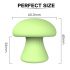 Sex HD Mushroom - masažna naprava za obraz z možnostjo polnjenja (zelena)
