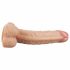 Lovetoy Real Extreme - G-točkovni dildo z modom in s pritrditvijo - 21 cm (naraven)