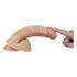 Lovetoy Real Extreme - G-točkovni dildo z modom in s pritrditvijo - 21 cm (naraven)