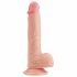 Lovetoy Nature Cock - dildo z objemko - 21 cm (naravni)