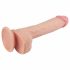 Lovetoy Nature Cock - dildo z objemko - 21 cm (naravni)