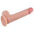 Lovetoy Nature Cock - dvoplastni realistični dildo - 20 cm (naraven)