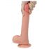 Lovetoy Nature Cock - dvoplastni realistični dildo - 20 cm (naraven)