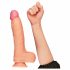 Lovetoy Naravna Palica - dvoslojni realistični dildo - 25cm (naravna)