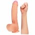 Lovetoy Naravni Penis - dvoslojni realistični dildo - 28cm (naturalen)