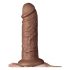 Lovetoy Chubby - dildo z deteljico - 25 cm (naravni) 